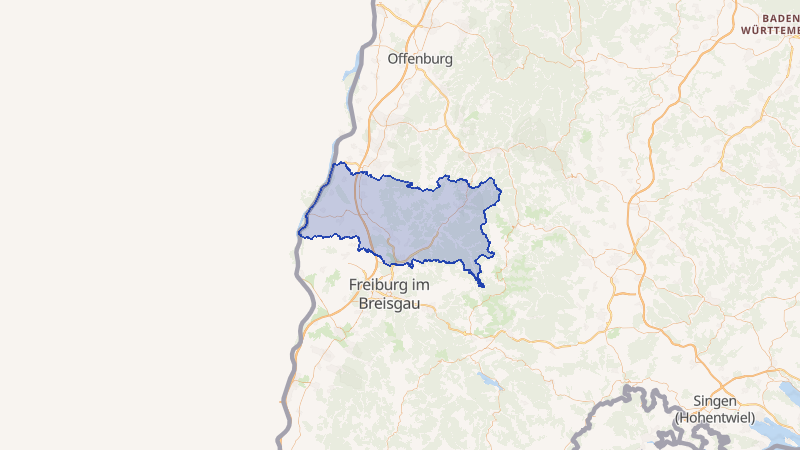 Karte von Emmendingen