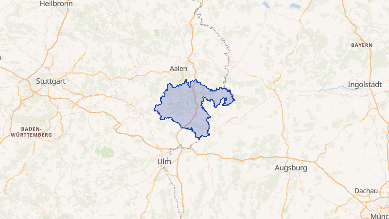 Karte von Heidenheim