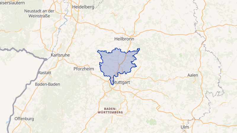 Karte von Ludwigsburg