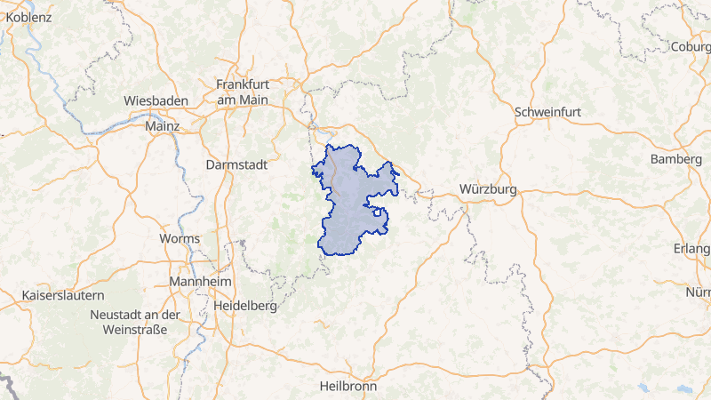 Karte von Miltenberg