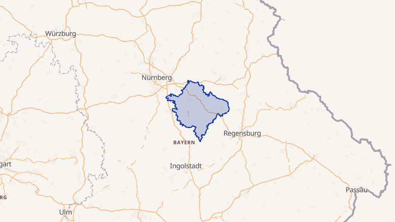 Karte von Neumarkt i.d.OPf.