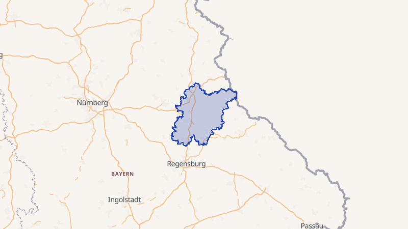 Karte von Schwandorf