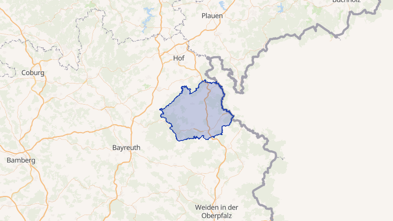 Karte von Wunsiedel i.Fichtelgebirge