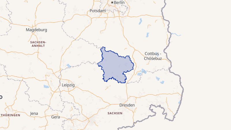 Karte von Elbe-Elster