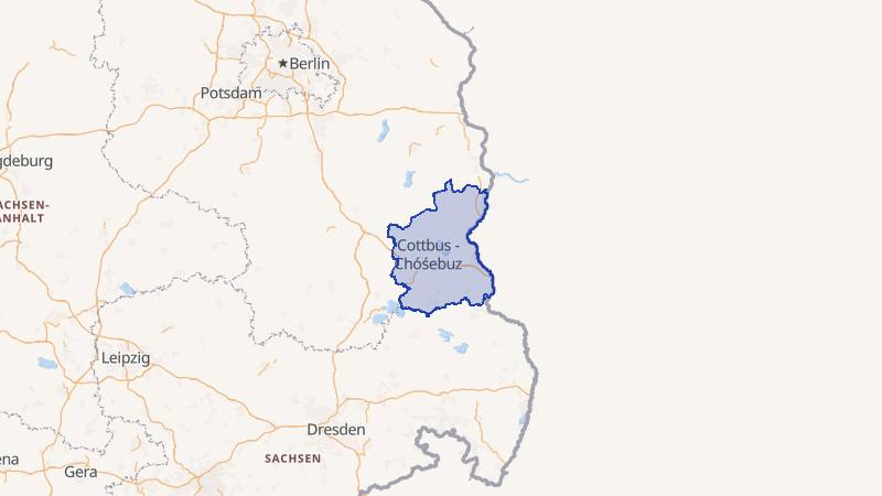 Karte von Spree-Neiße