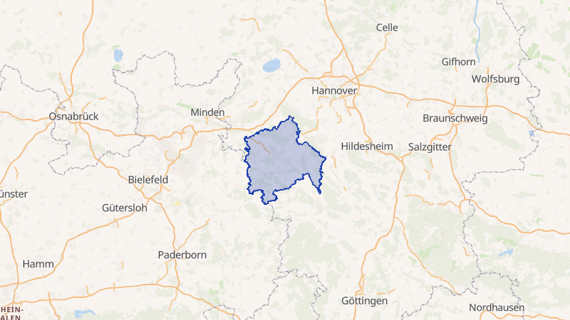 Karte von Hameln-Pyrmont