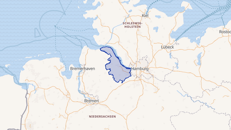 Karte von Stade