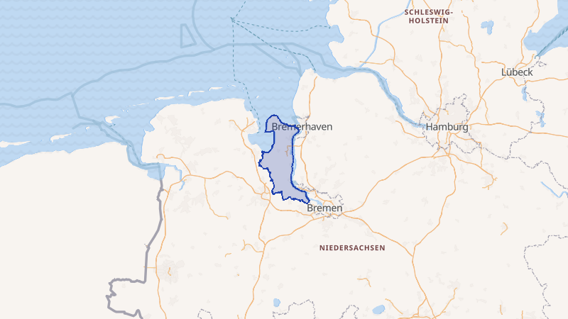 Karte von Wesermarsch