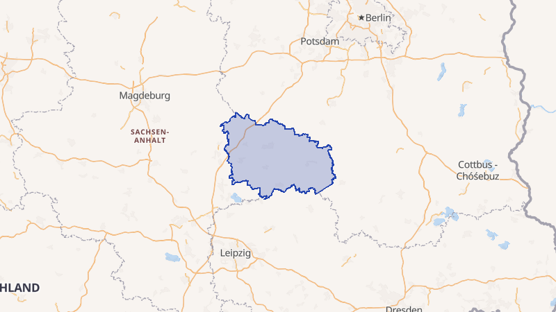 Karte von Wittenberg