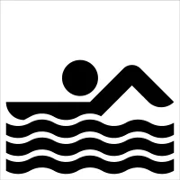 Verkehrszeichen Sinnbild freibad-rwb-2000