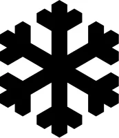 Verkehrszeichen Sinnbild schnee-oder-eisglaette