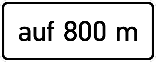 Verkehrszeichen 1001-34