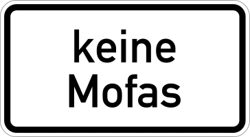 Verkehrszeichen 1012-33