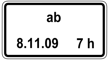 Verkehrszeichen 1040-34