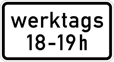 Verkehrszeichen 1042-31