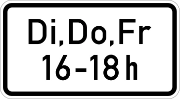 Verkehrszeichen 1042-34