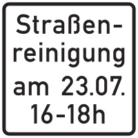 Verkehrszeichen 1042-50