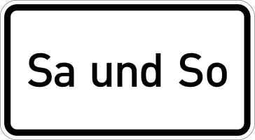 Verkehrszeichen 1042-51