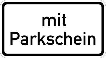 Verkehrszeichen 1053-31