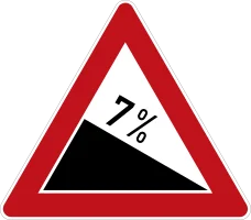 Verkehrszeichen 108-7
