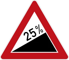 Verkehrszeichen 110-25