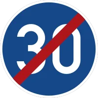 Verkehrszeichen 279-30