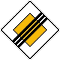 Ende der Vorfahrtstraße