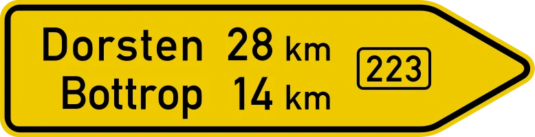 Verkehrszeichen 415-20