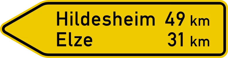 Verkehrszeichen 418-10