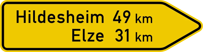 Verkehrszeichen 418-20