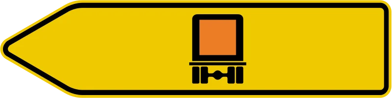 Verkehrszeichen 421-11