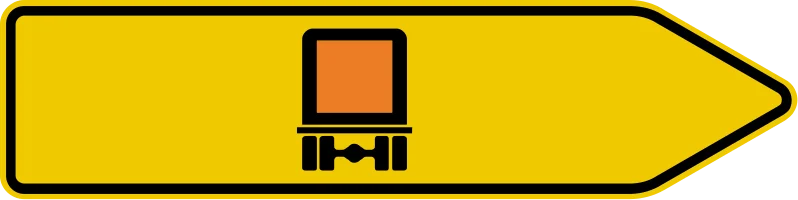 Verkehrszeichen 421-21