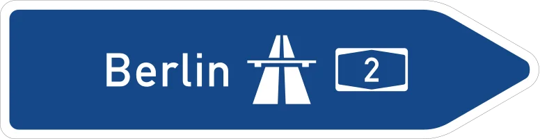 Verkehrszeichen 430-20