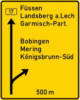 Verkehrszeichen 449-50