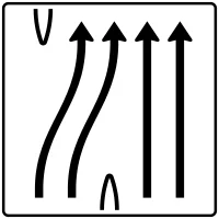 Verkehrszeichen 501-60