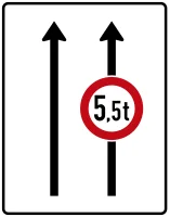 Verkehrszeichen 527-30