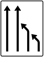 Verkehrszeichen 531-15