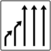 Verkehrszeichen 531-26