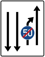 Verkehrszeichen 536-21